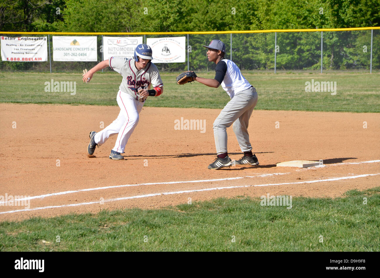 High school baseball Stock Photo Alamy