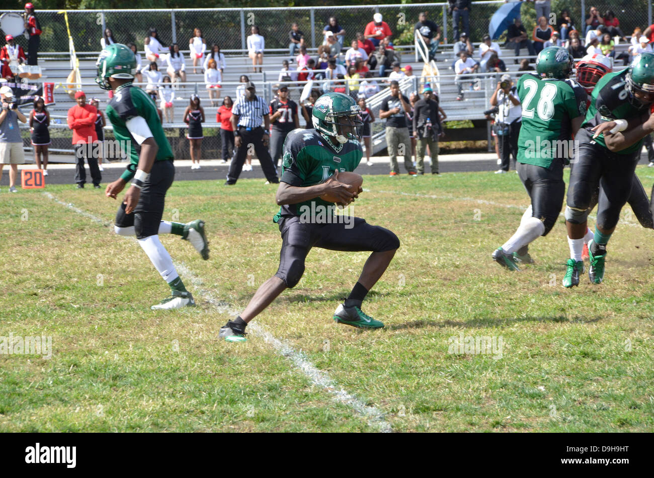 High school football Stock Photo