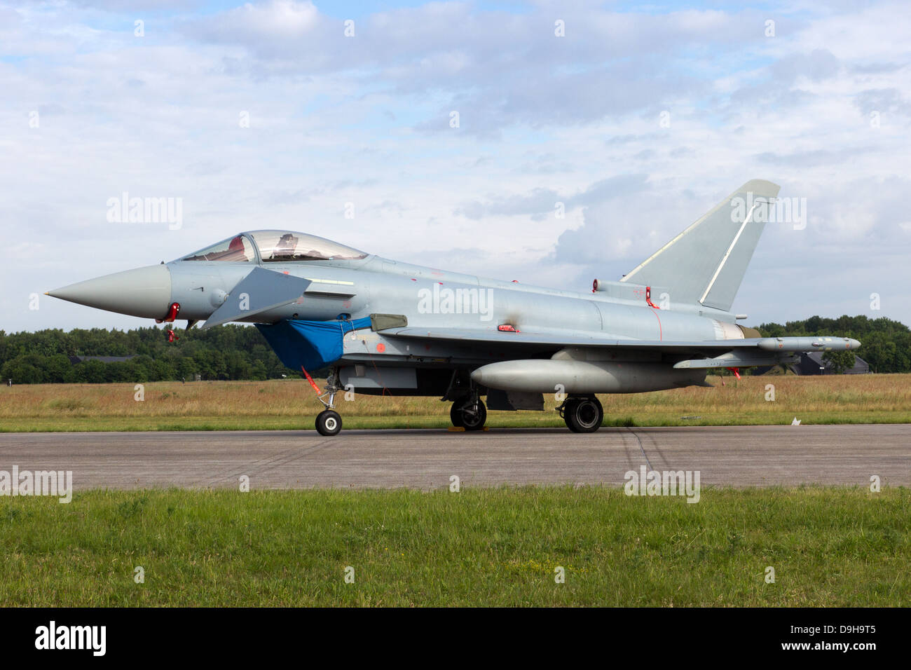 European fighter jet Stock Photo