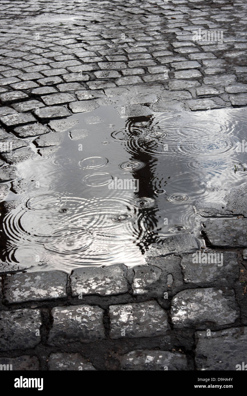 Raindrops falling on floor in hi-res stock photography and images - Alamy