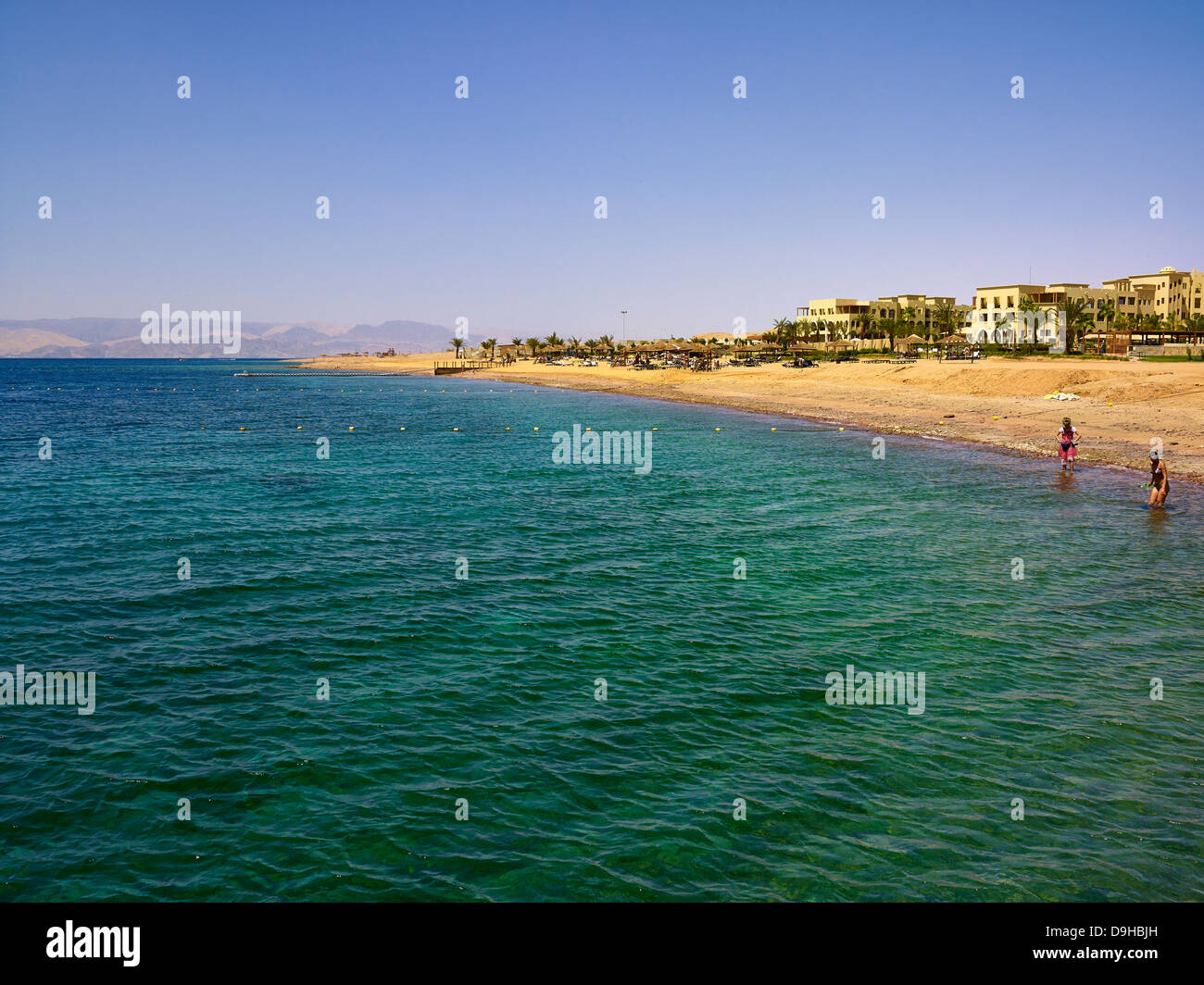Red Sea beach in Tala Bay, Aqaba, Jordan Stock Photo Alamy