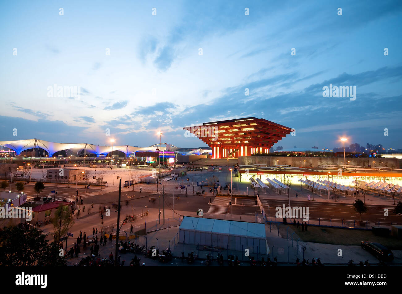 2010 Shanghai World Expo Building china pavilion Stock Photo Alamy