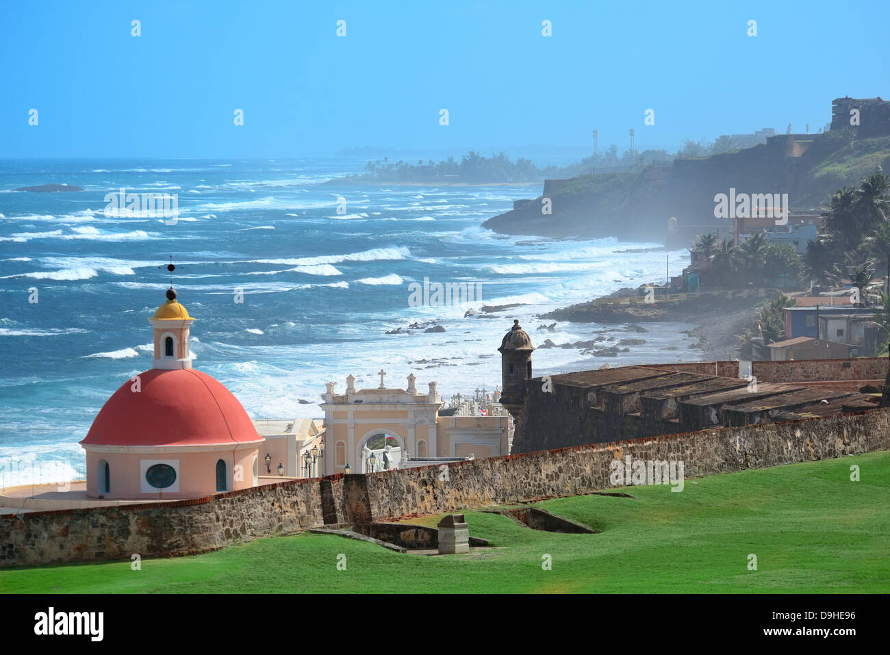 Old san juan ocean hi-res stock photography and images - Alamy