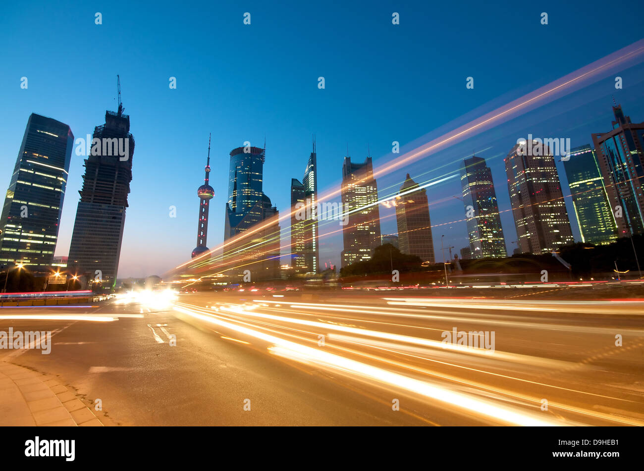 Shanghai traffic lights hi-res stock photography and images - Alamy