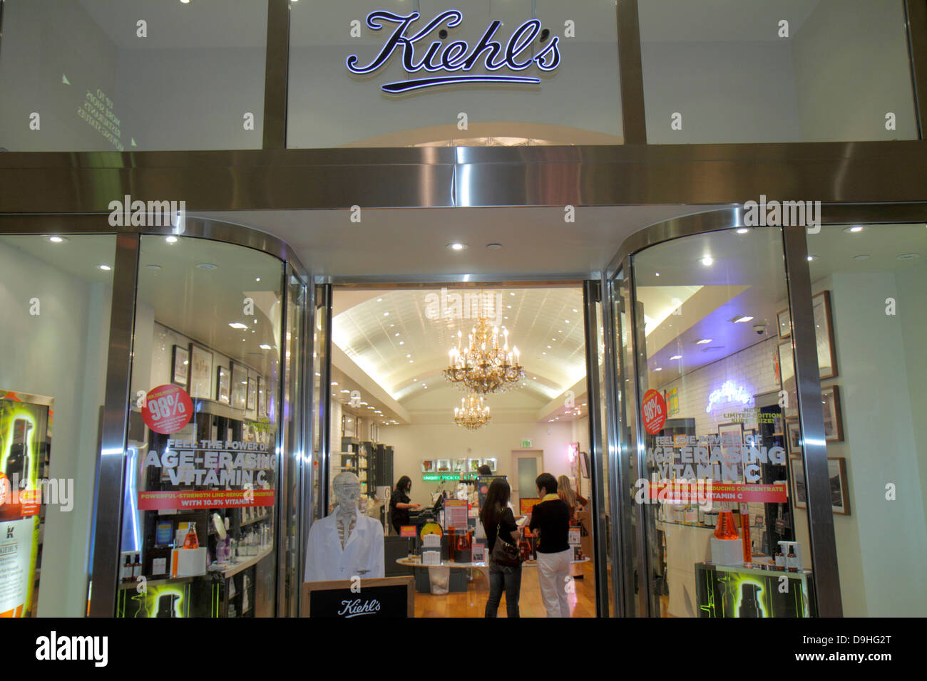 Las Vegas Nevada,The Strip,South Las Vegas Boulevard,Forum Shops at Caesars Palace,shopping shopper shoppers shop shops market markets marketplace buy Stock Photo