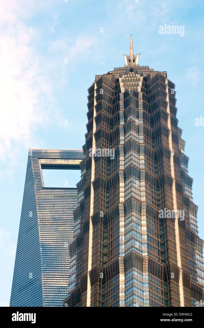 Shanghai World Financial Center And Jin Mao Tower Are Tallest Buildings In Shanghai Pudong 3667