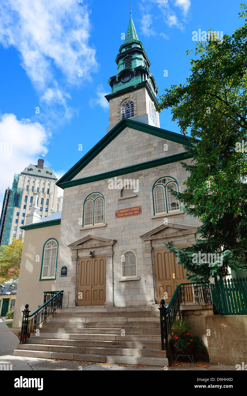 Old buildings in Quebec City Stock Photo - Alamy
