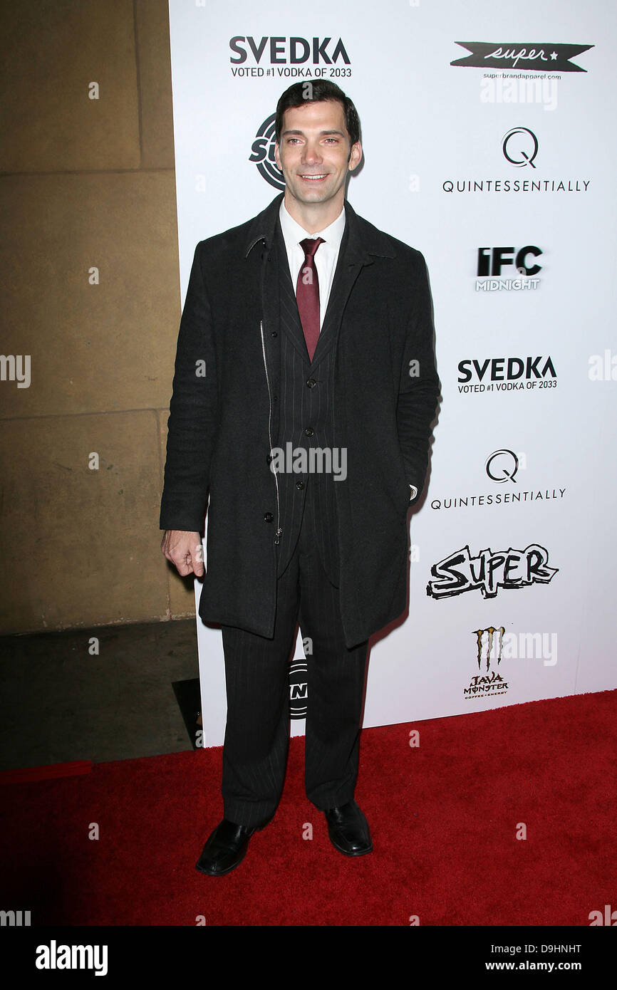 Stephen Blackehart Los Angeles Premiere of 'Super' held at The Egyptian Theatre Hollywood, California - 21.03.11 Stock Photo
