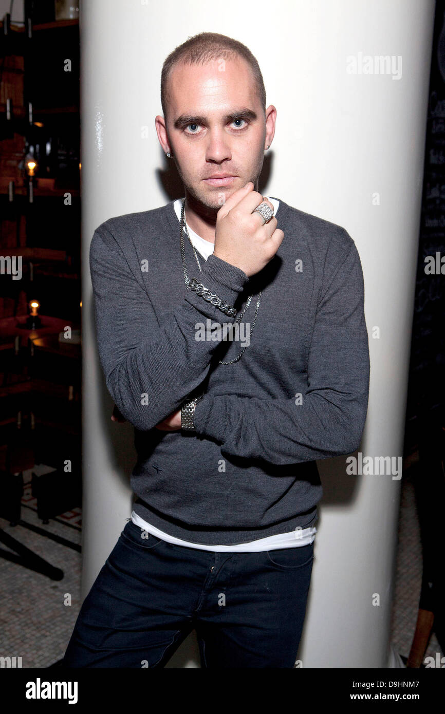Austrailian DJ Beni (Modular Records) at a special appearance at Ace Hotel New York City , USA - 21.03.11 Stock Photo