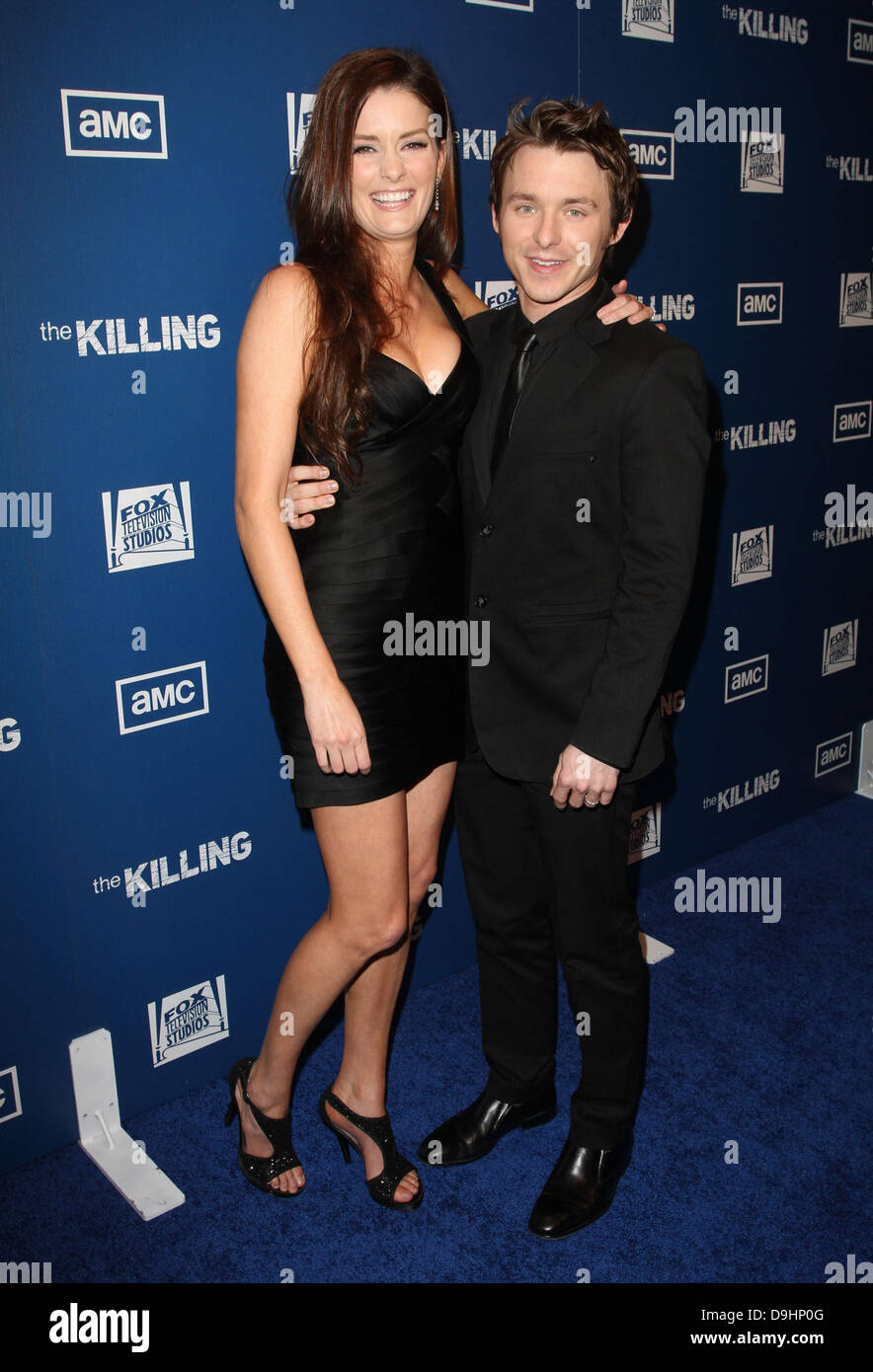Jamie Anne Allman, Marshall Allman Premiere Of AMC's Series "The Killing"  held at the Harmony Gold Theater Los Angeles, California - 21.03.11 Stock  Photo - Alamy
