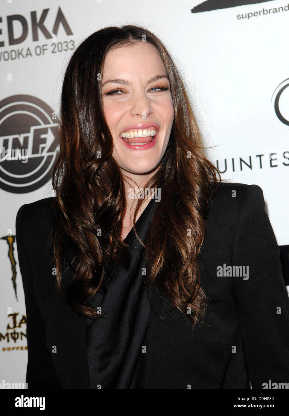 Liv Tyler  Los Angeles Premiere of 'Super' held at The Egyptian Theatre Hollywood, California - 21.03.11 Stock Photo