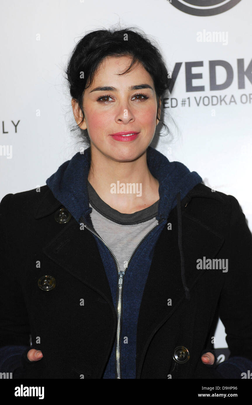 Sarah Silverman  Los Angeles Premiere of 'Super' held at The Egyptian Theatre Hollywood, California - 21.03.11 Stock Photo