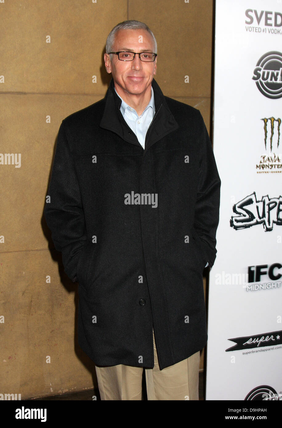 Drew Pinsky Los Angeles Premiere of 'Super' held at The Egyptian Theatre Hollywood, California - 21.03.11 Stock Photo