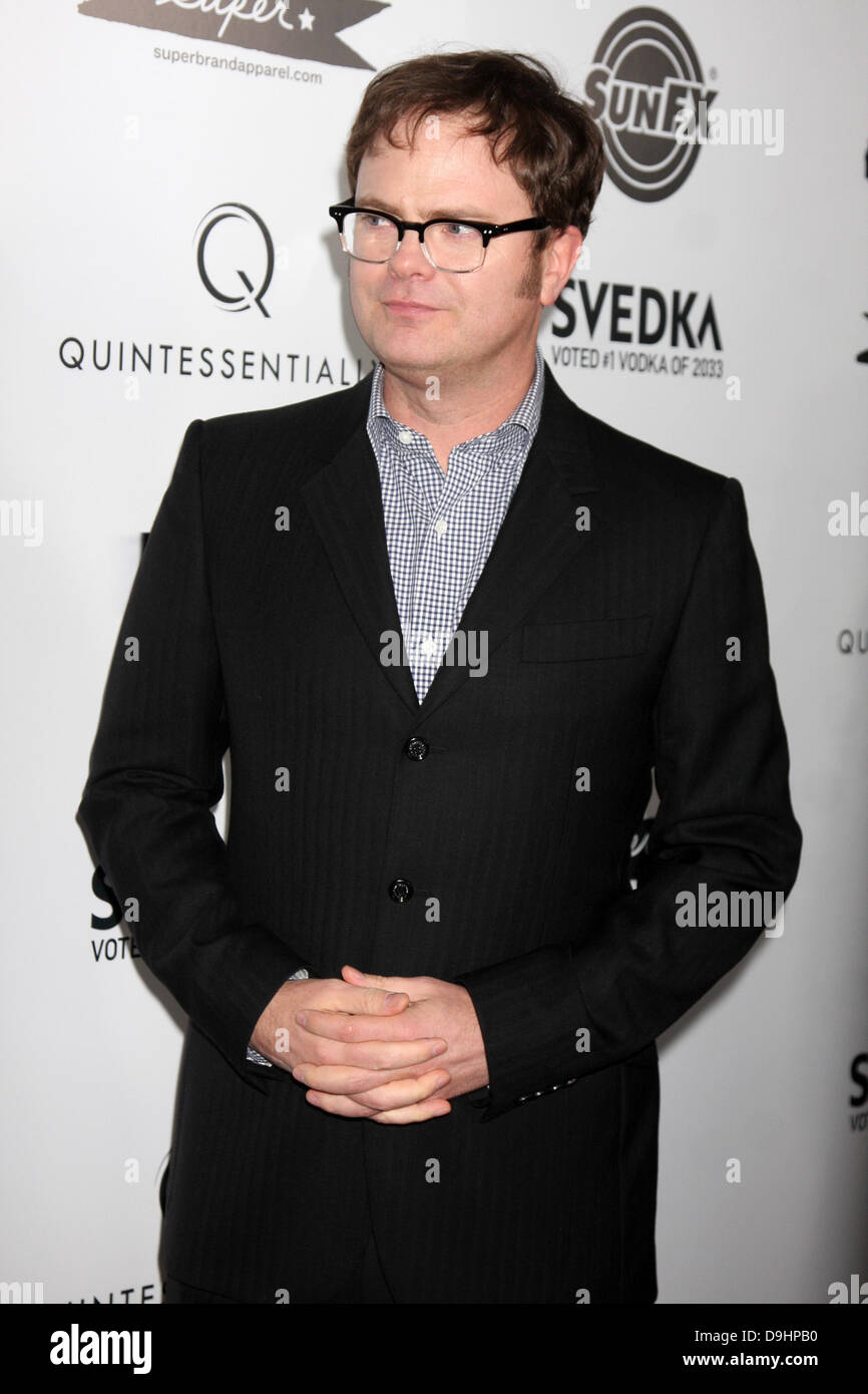 Rainn Wilson Los Angeles Premiere of 'Super' held at The Egyptian Theatre Hollywood, California - 21.03.11 Stock Photo
