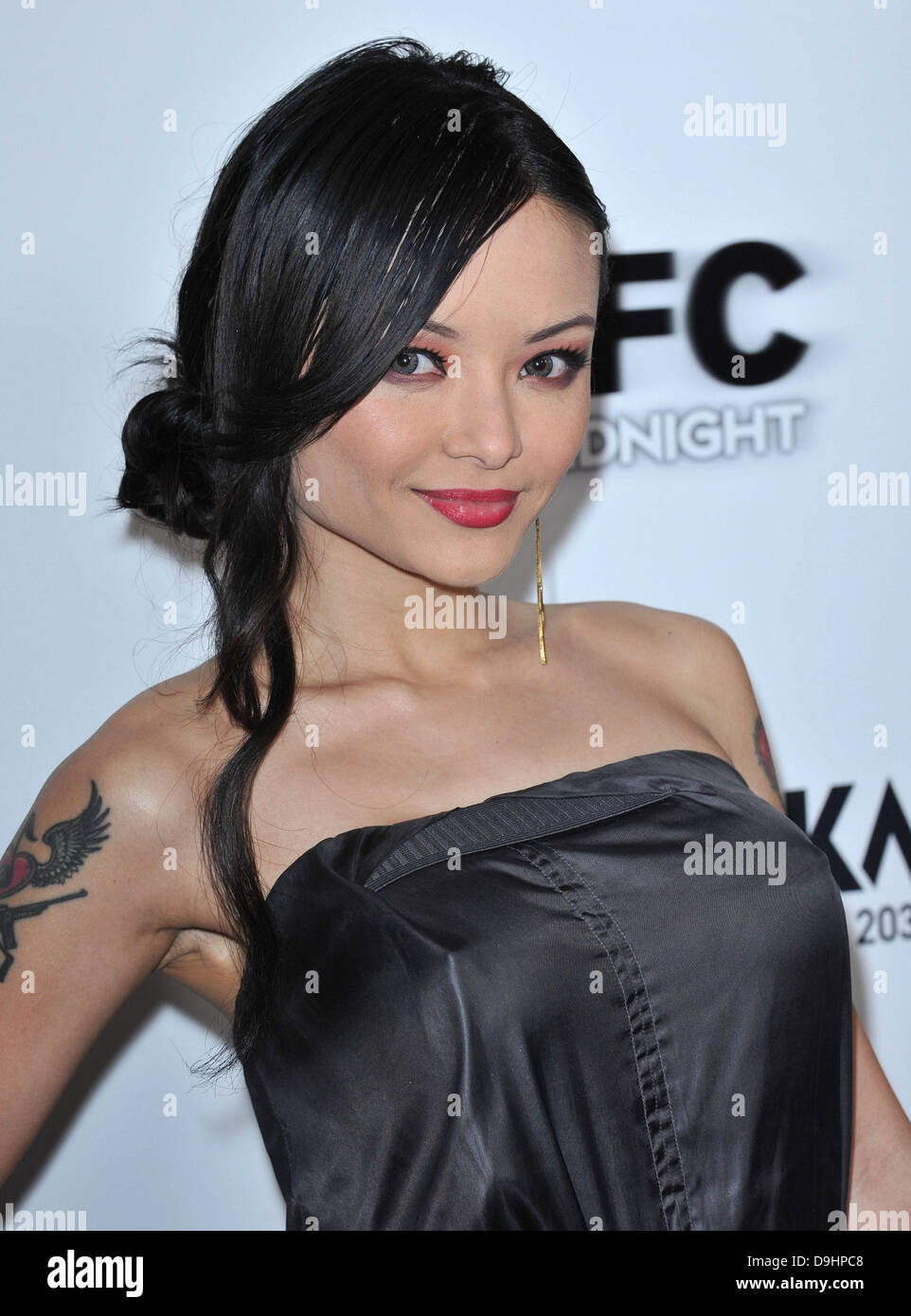 Tila Tequila Los Angeles premiere of 'Super' held at The Egyptian Theatre - Arrivals Los Angeles, California - 21.03.11 Stock Photo