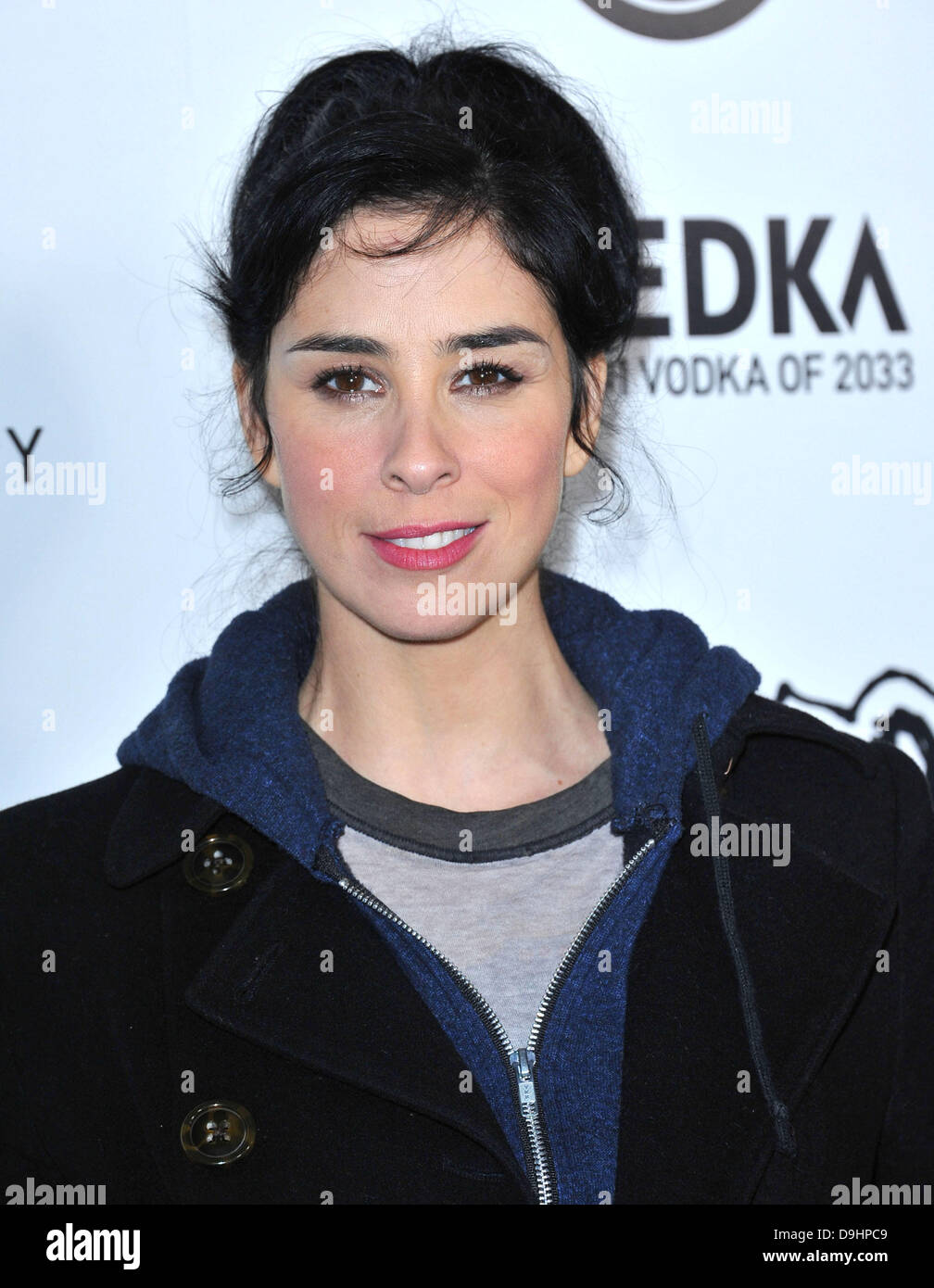 Sarah Silverman Los Angeles premiere of 'Super' held at The Egyptian Theatre - Arrivals Los Angeles, California - 21.03.11 Stock Photo