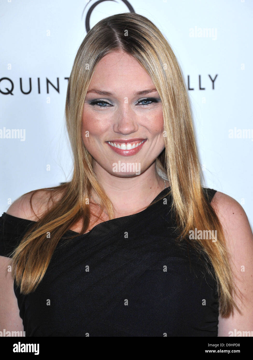 Clare Grant Los Angeles premiere of 'Super' held at The Egyptian Theatre - Arrivals Los Angeles, California - 21.03.11 Stock Photo