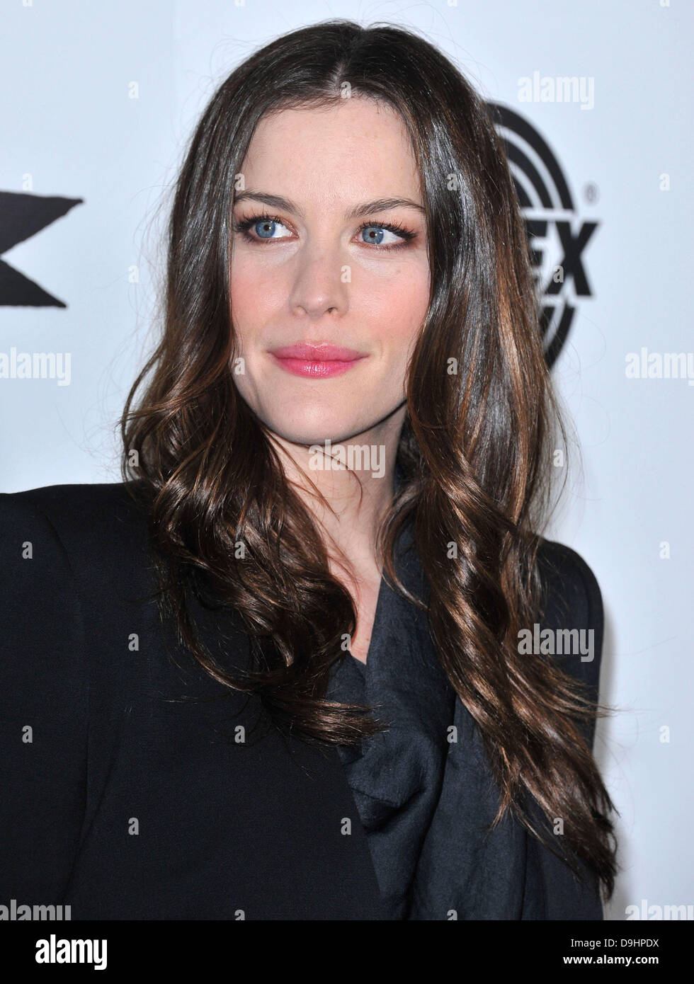 Liv Tyler Los Angeles premiere of 'Super' held at The Egyptian Theatre - Arrivals Los Angeles, California - 21.03.11 Stock Photo