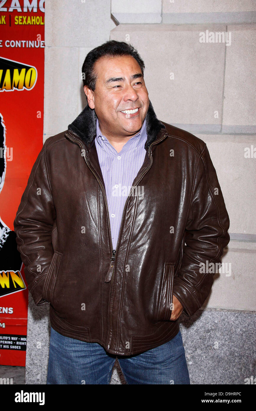 John Quinones Opening Night of the Broadway premiere of 'Ghetto Klown