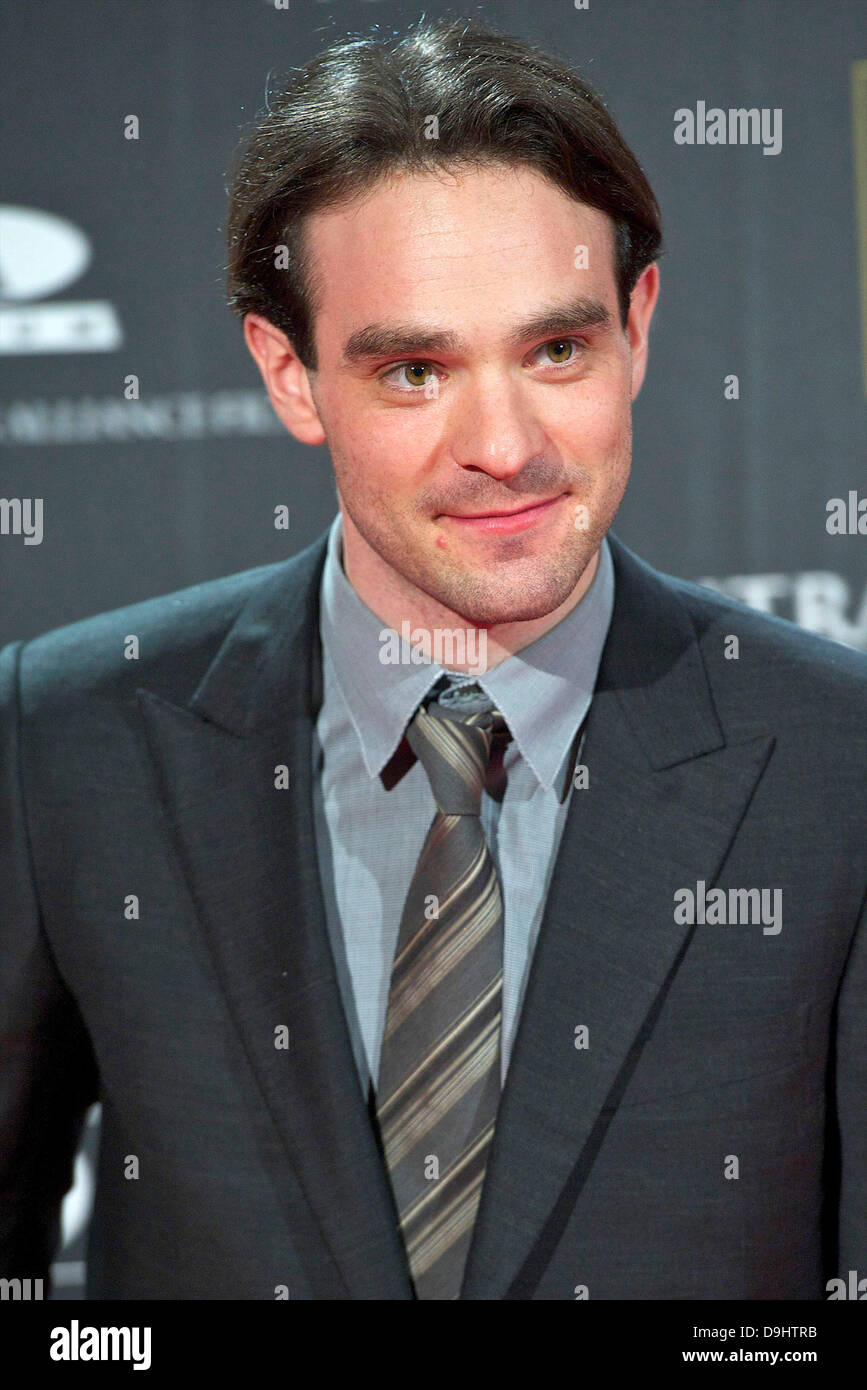 Charlie Cox at the spanish premiere of 'There Be Dragons' at Capitol Cinema. Madrid, Spain - 23.03.11  Stock Photo