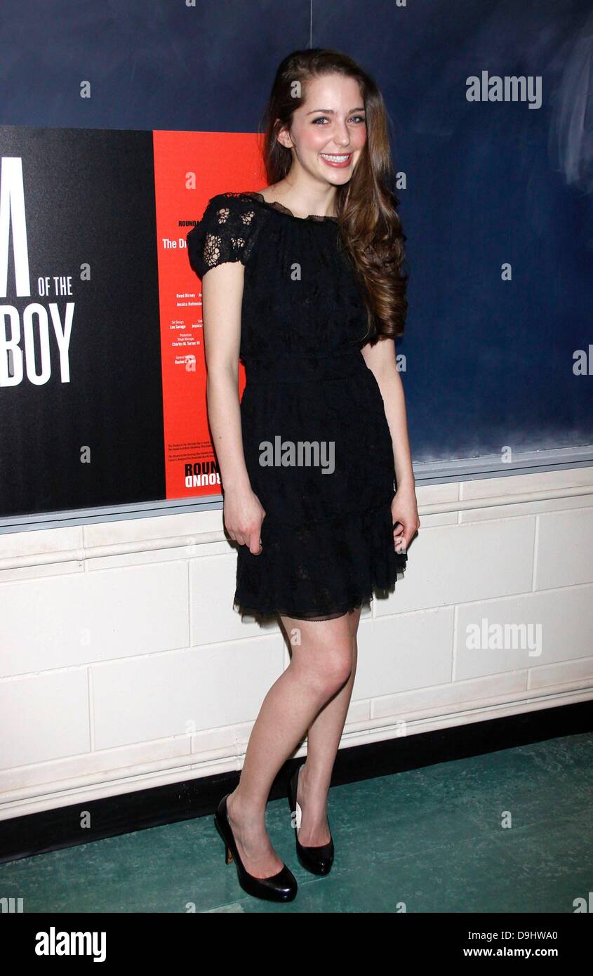 Jessica Rothenberg Opening night of 'The Dream of the Burning Boy' at  Roundabout Theatre Company Black Box Theatre. New York City, USA - 23.03.11  Stock Photo - Alamy