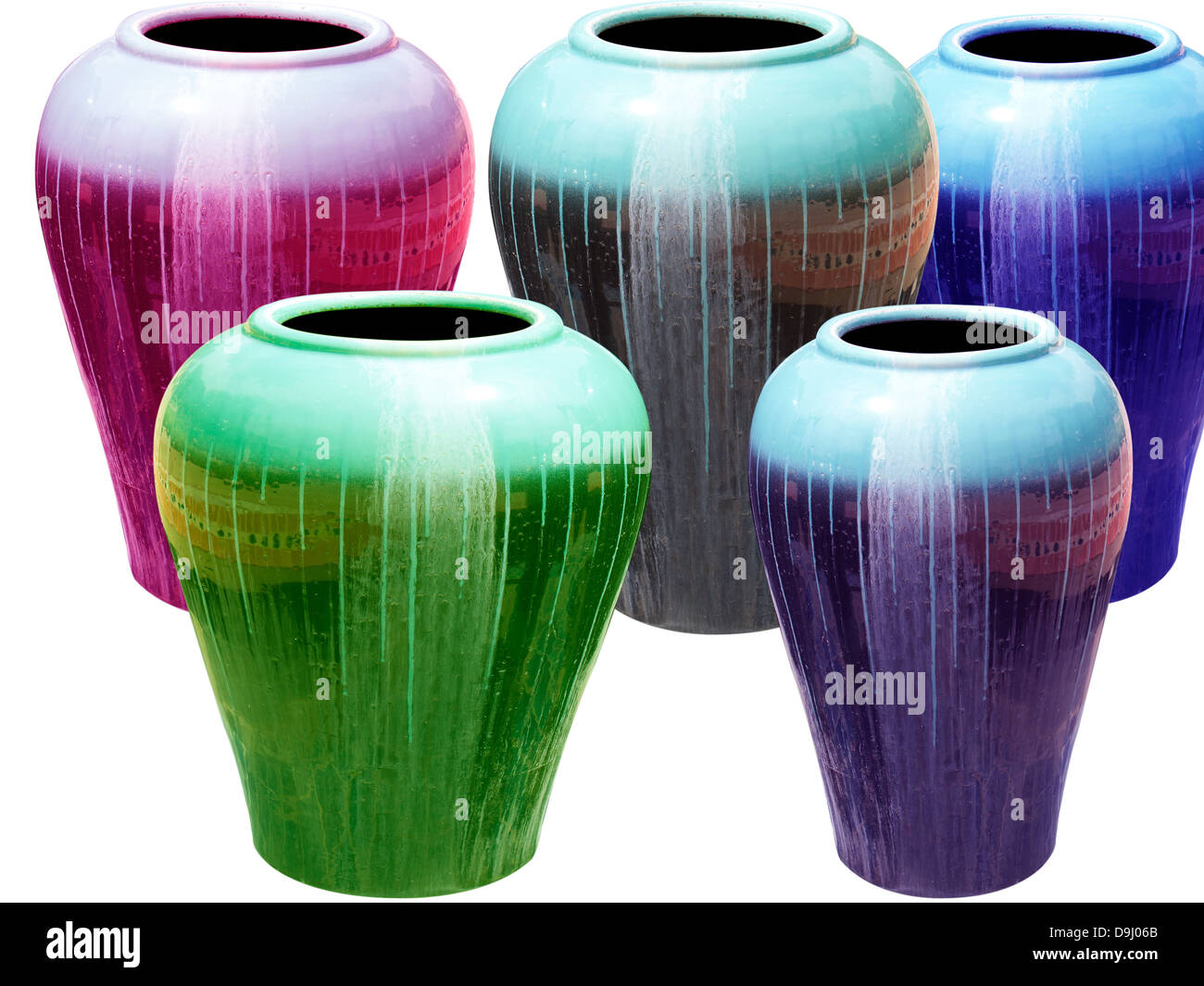 old big Ceramic vase isolated on white background Stock Photo - Alamy