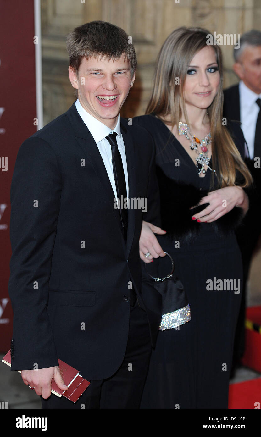 Andrei Arshavin and guest Mikhail Gorbachev 80th birthday gala concert