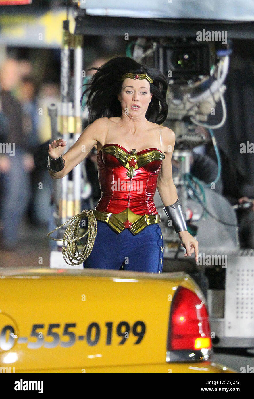 Adrianne palicki wonder woman hi-res stock photography and images - Alamy