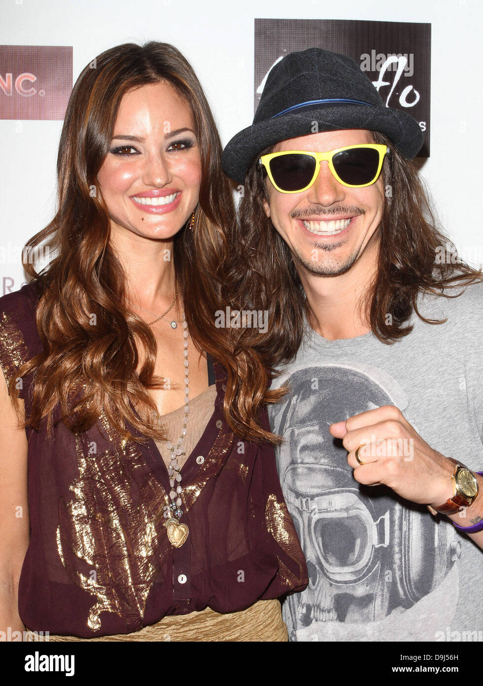 Cisco Adler and wife Barbara Stoyanoff Cougar Inc world premiere held