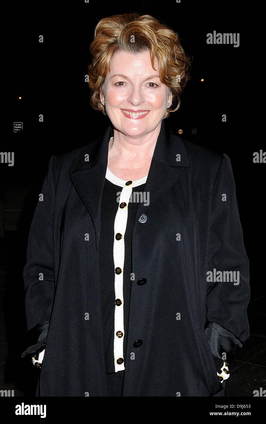 Brenda Blethyn arrives at the RTE Studios for 'The Late Late Show