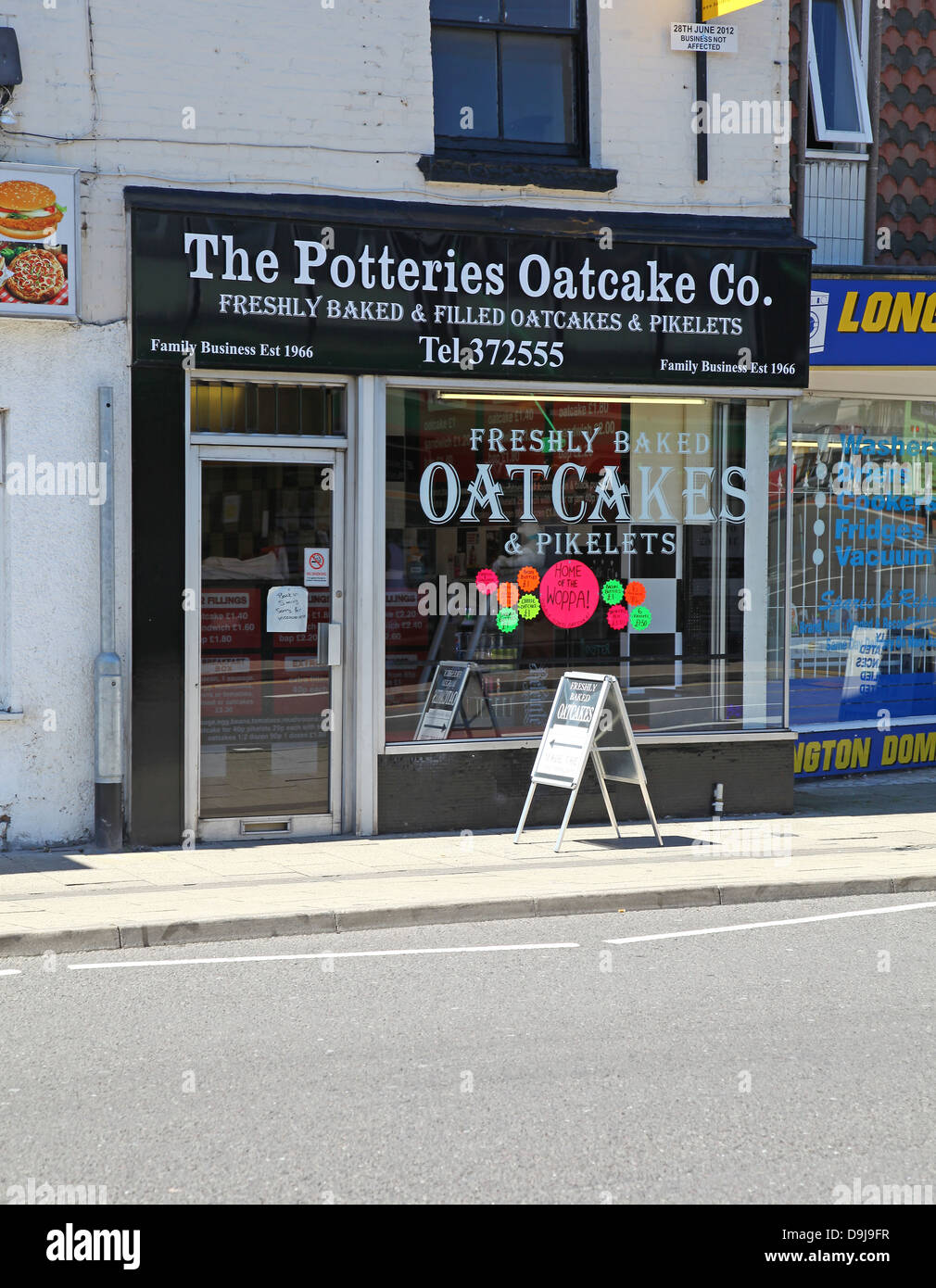 Staffordshire Oatcake High Resolution Stock Photography And Images Alamy