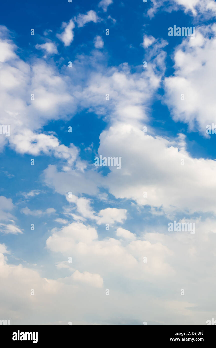background abstract: blue sky and clouds Stock Photo - Alamy