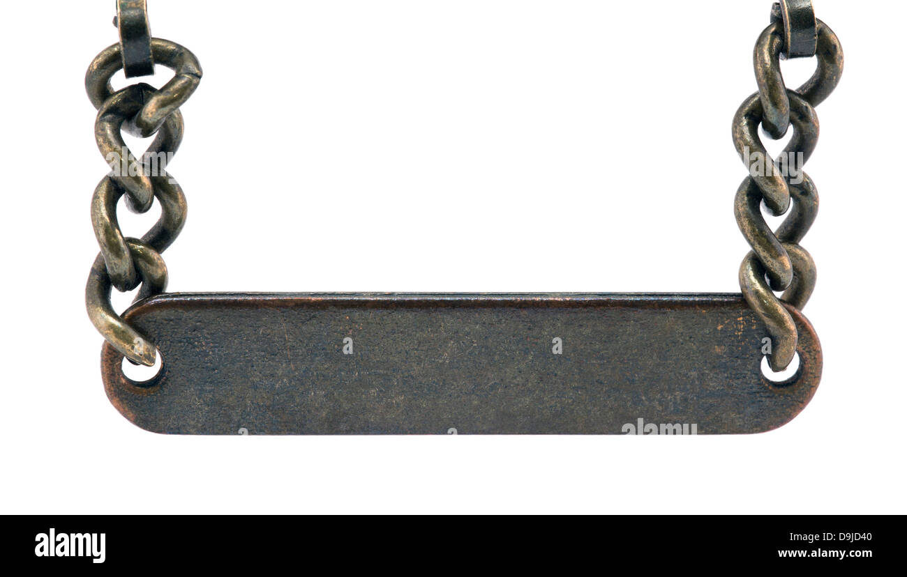 Hanging sign chain hires stock photography and images Alamy