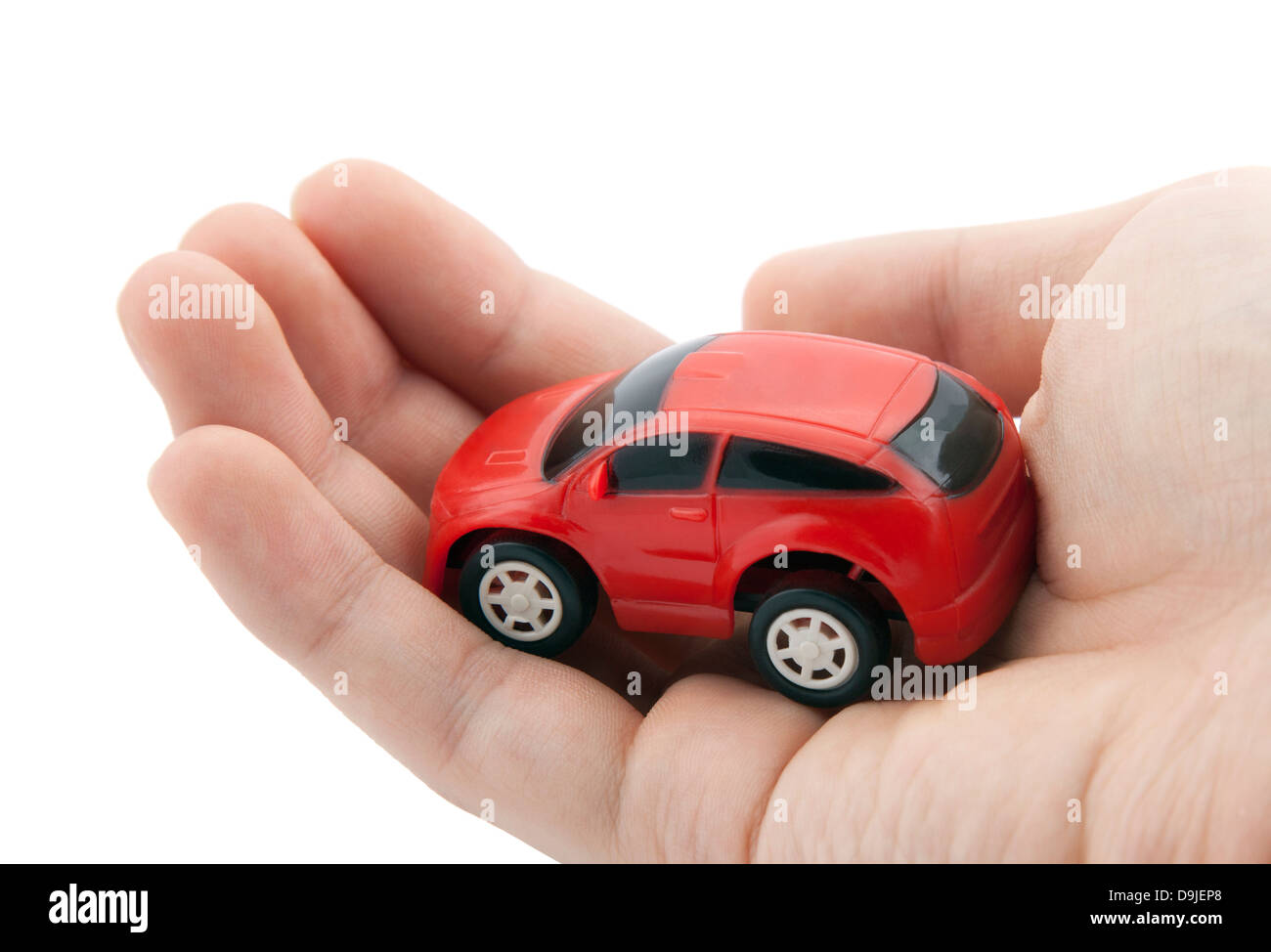 Small red toy car discount