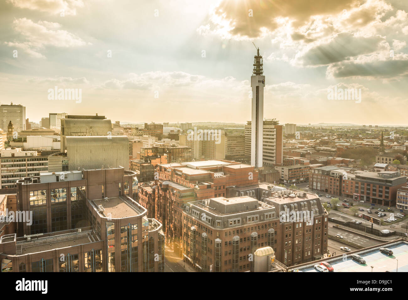 The city centre of Birmingham, West Midlands, England, UK. Stock Photo