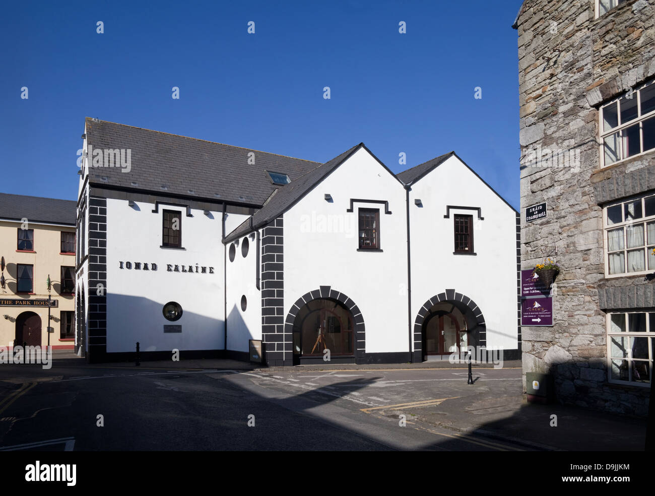 The Arts Centre based in the Old 17th Century Market House, originally the Butter Market, Dungarvan, County Waterford, Ireland Stock Photo