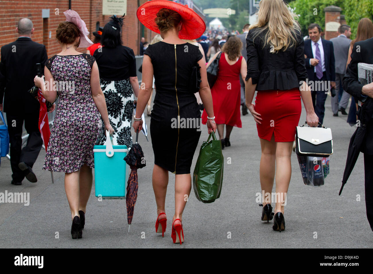 Ascot, Berkshire, UK. 20th June 2013. Third day of Royal Ascot is
