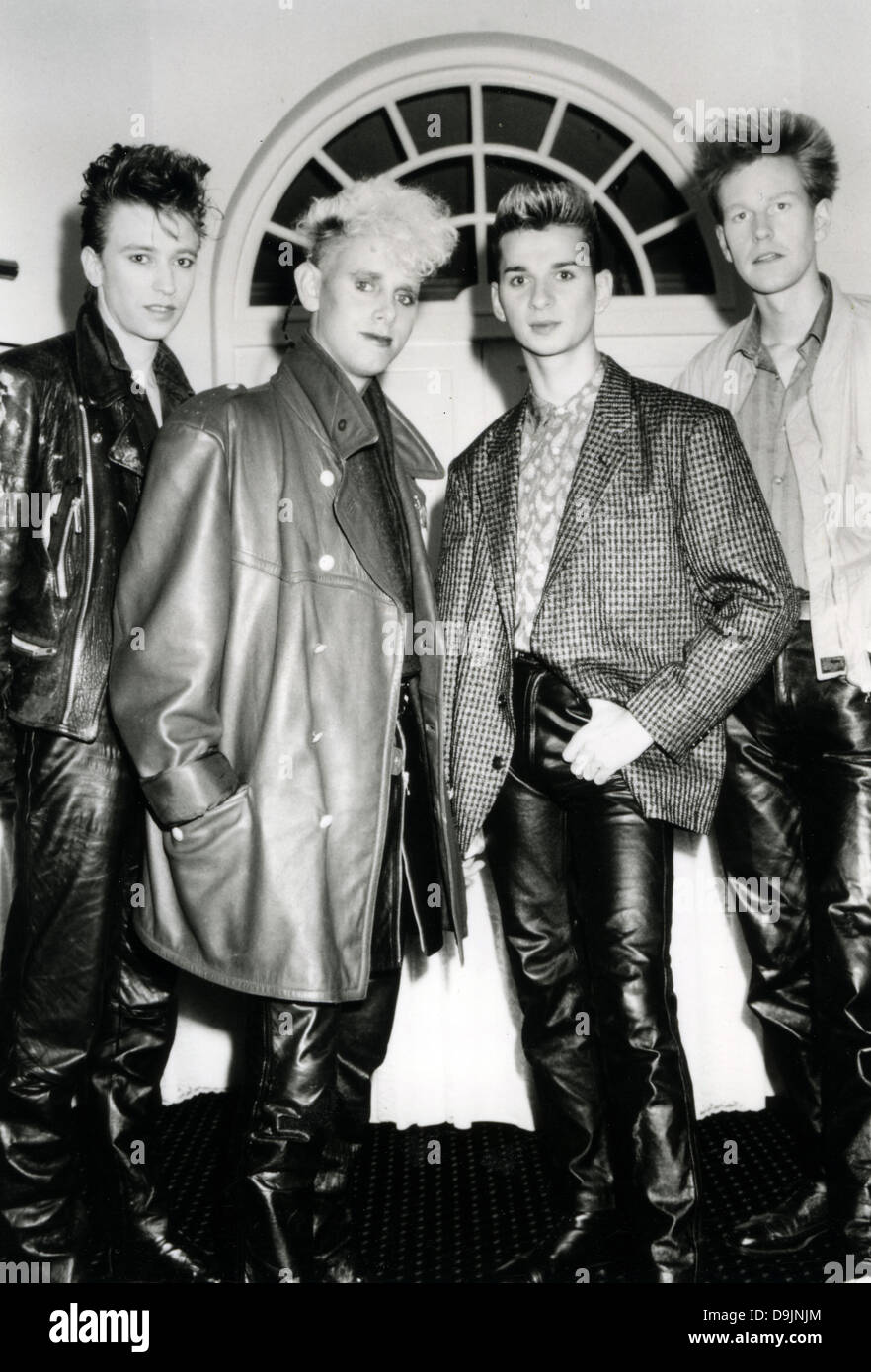 DEPECHE MODE UK pop group in November 1984 from l: Alan Wilder, Martin  Gore, David Gahan, Andy Fletcher Stock Photo - Alamy