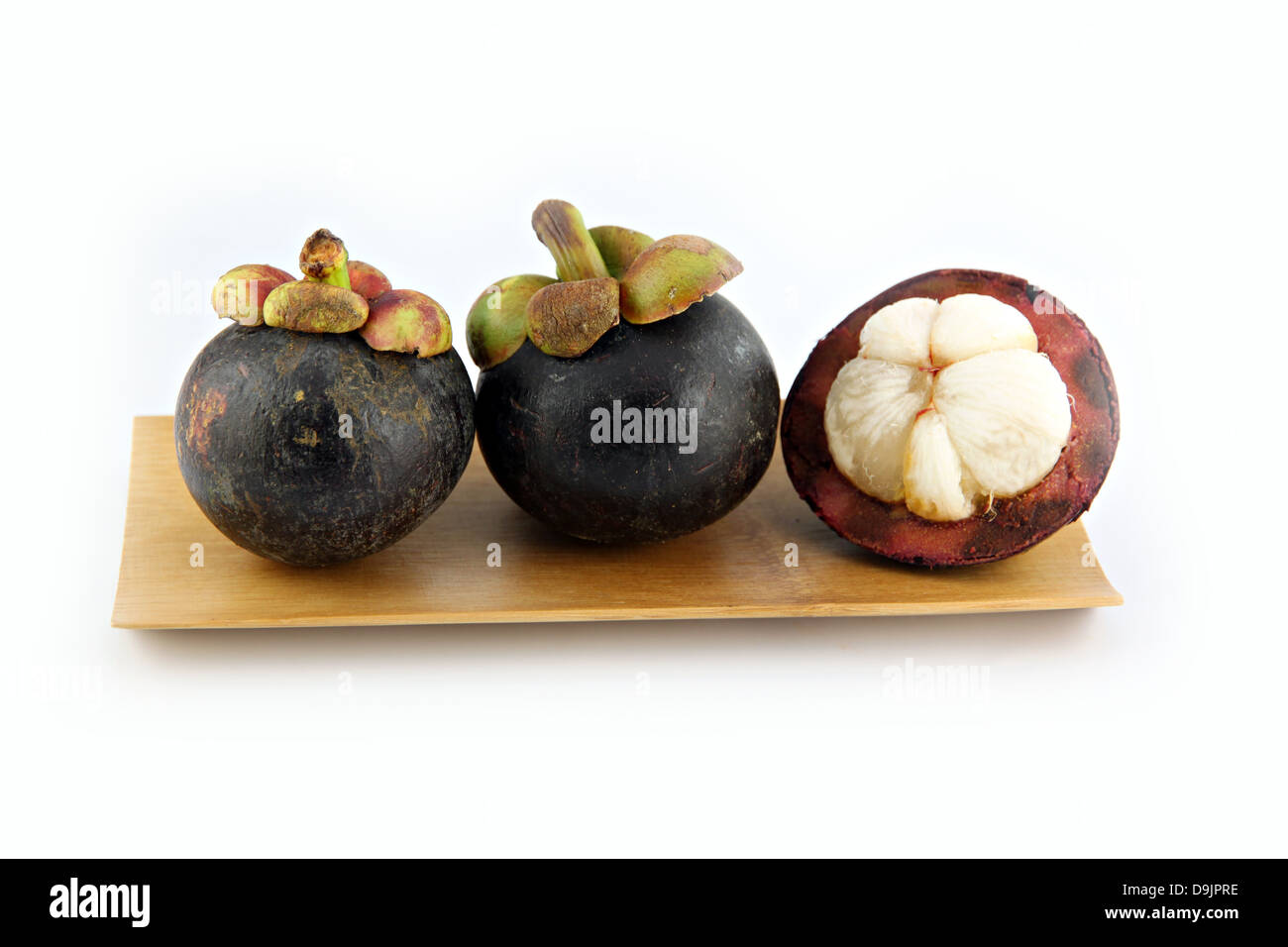 The Mangosteen fruit is flavor sweet and domestic fruit in Thailand
