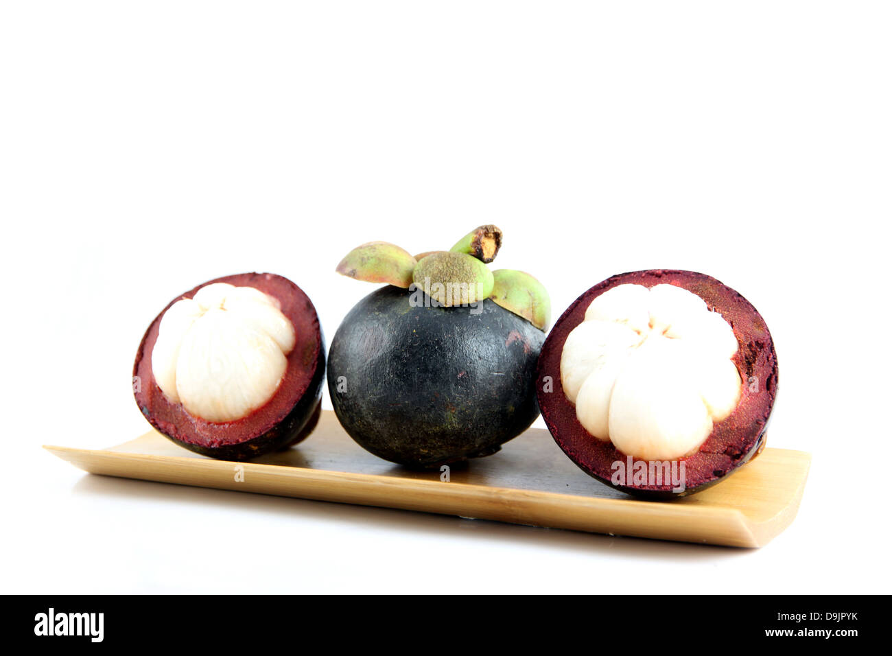 The Mangosteen fruit is flavor sweet and domestic fruit in Thailand
