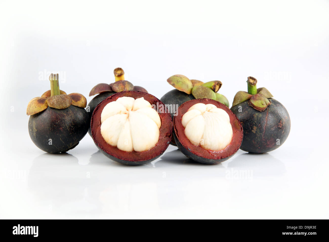 The Mangosteen fruit is flavor sweet and domestic fruit in Thailand