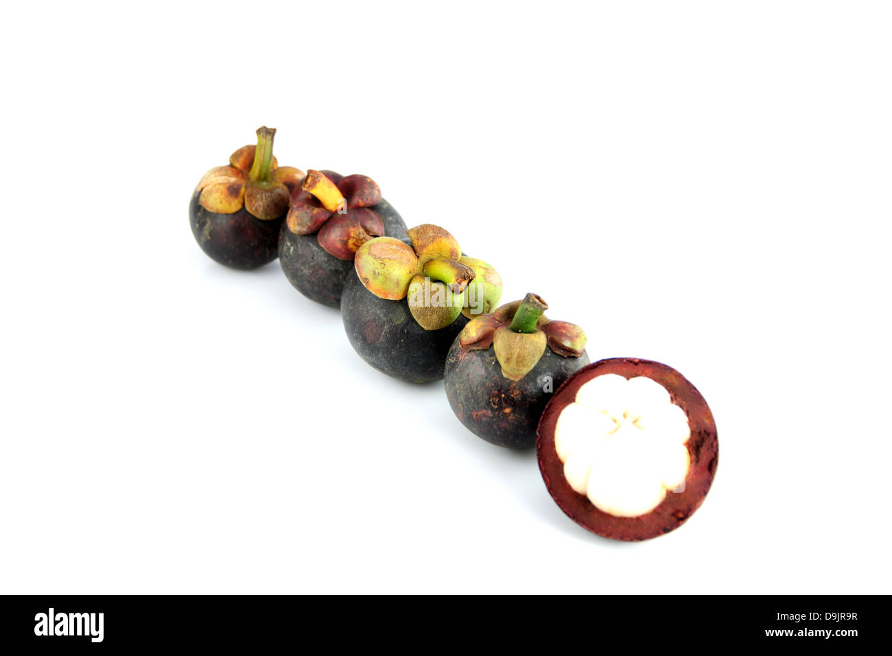 The Mangosteen fruit is flavor sweet and domestic fruit in Thailand