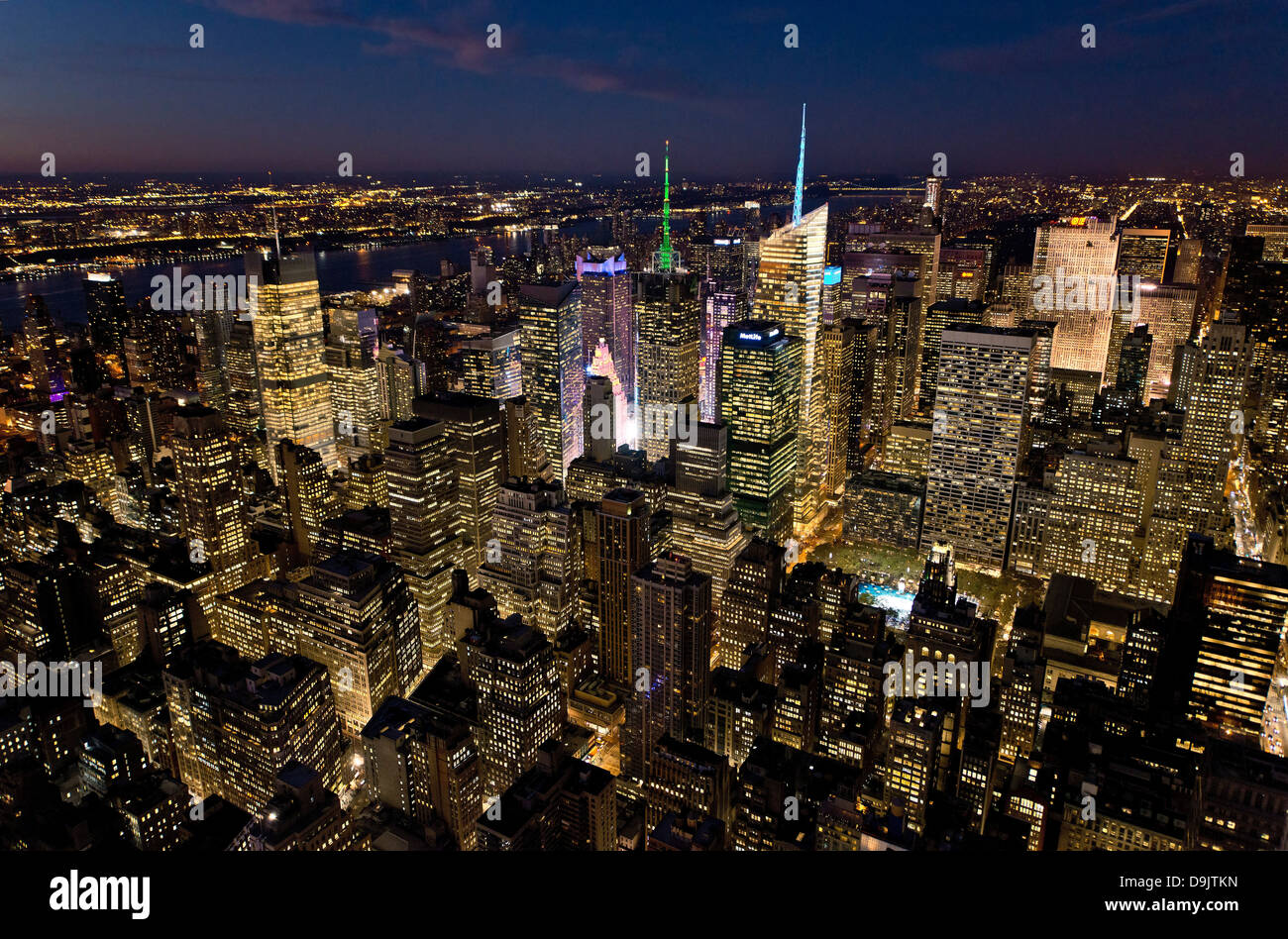 View of Manhattan, New York City, USA Stock Photo