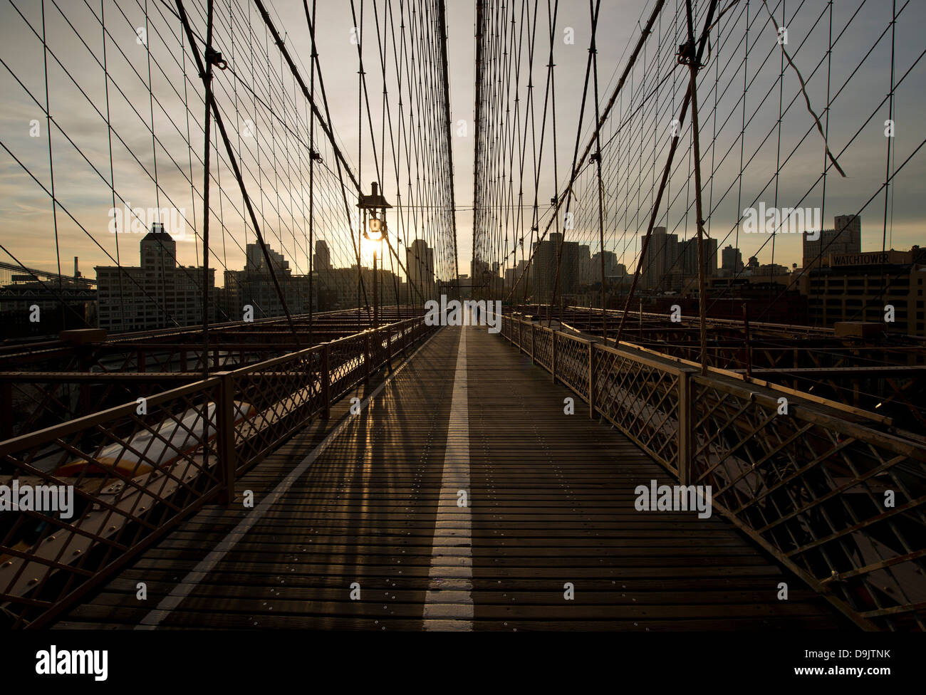 Brooklyn Bridge, New York City, USA Stock Photo
