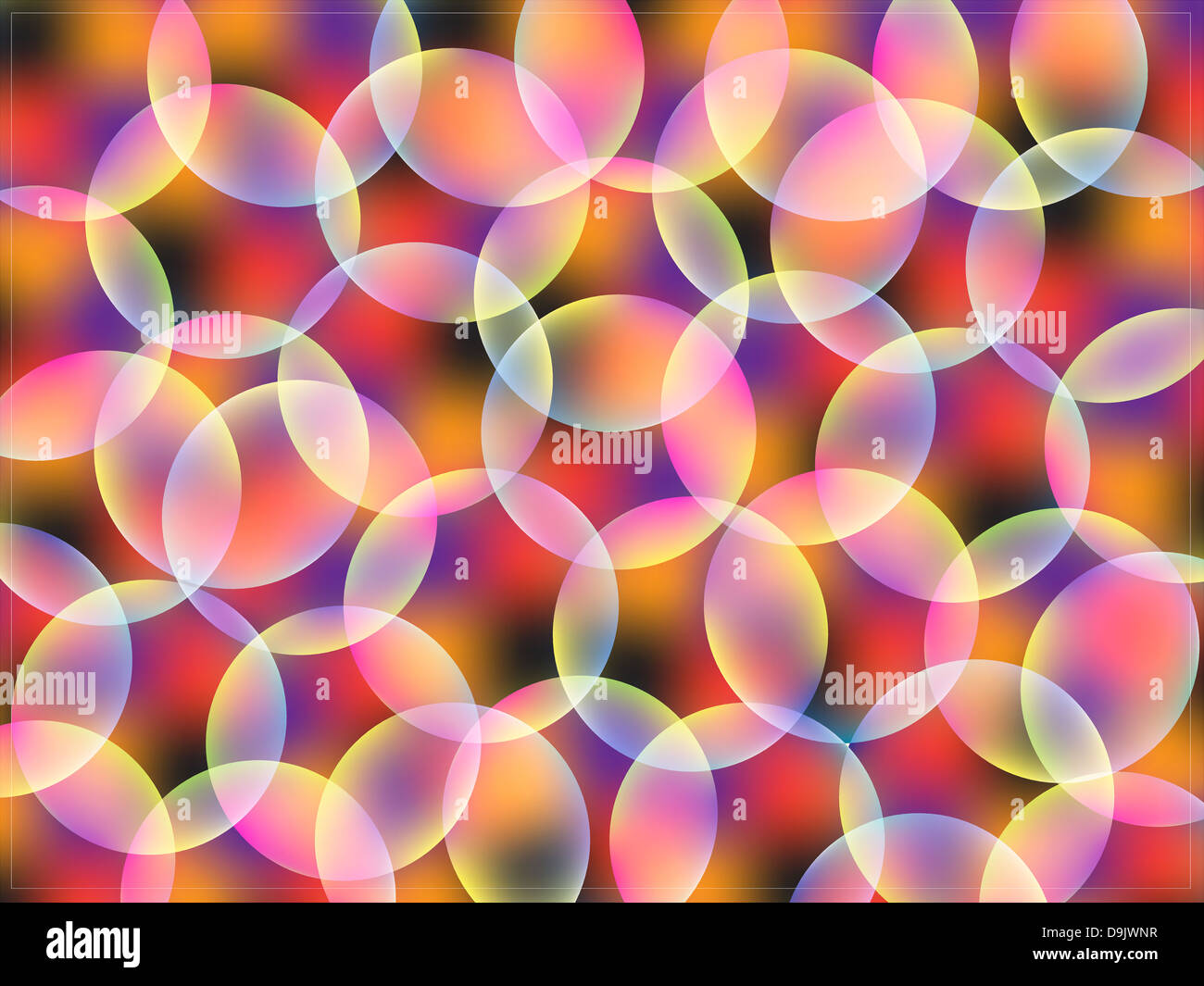 Abstract background made of rainbow glossy objects Stock Photo - Alamy