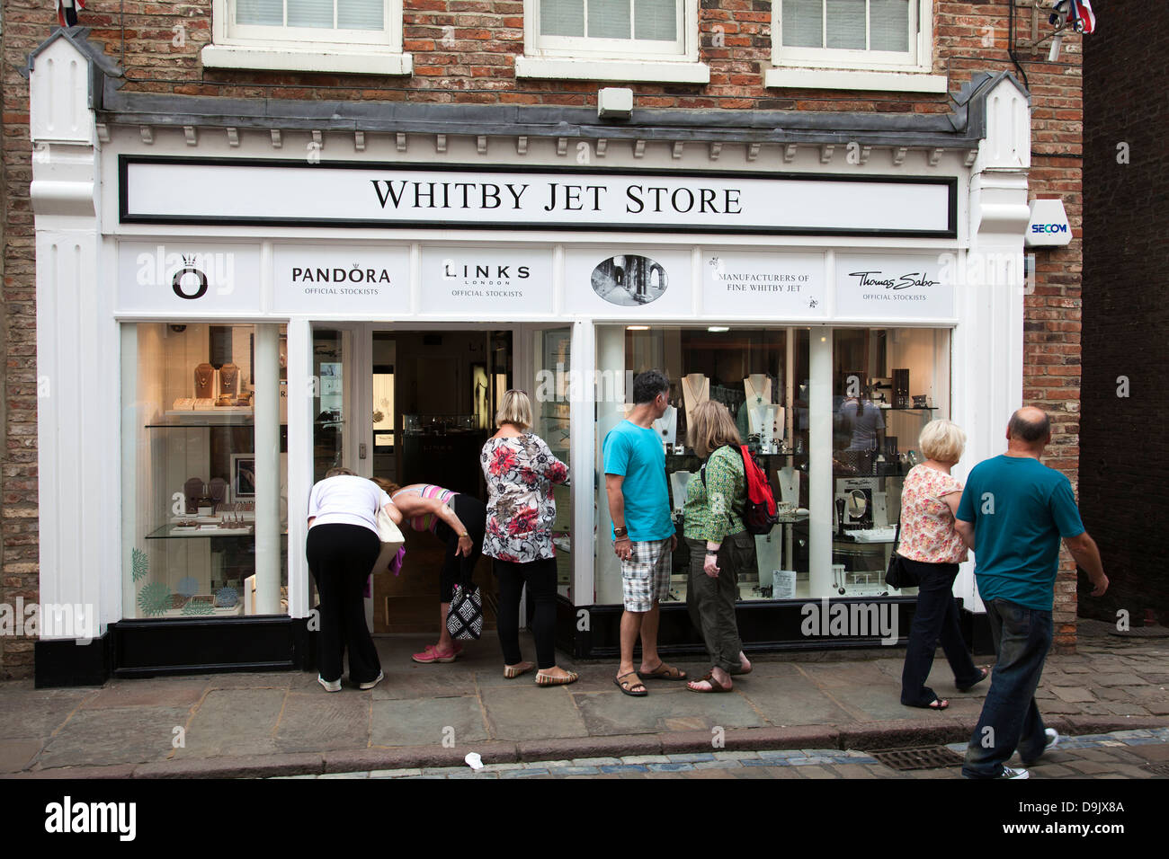 The Whitby jet store, Whitby, North Yorkshire, England, U.K Stock Photo
