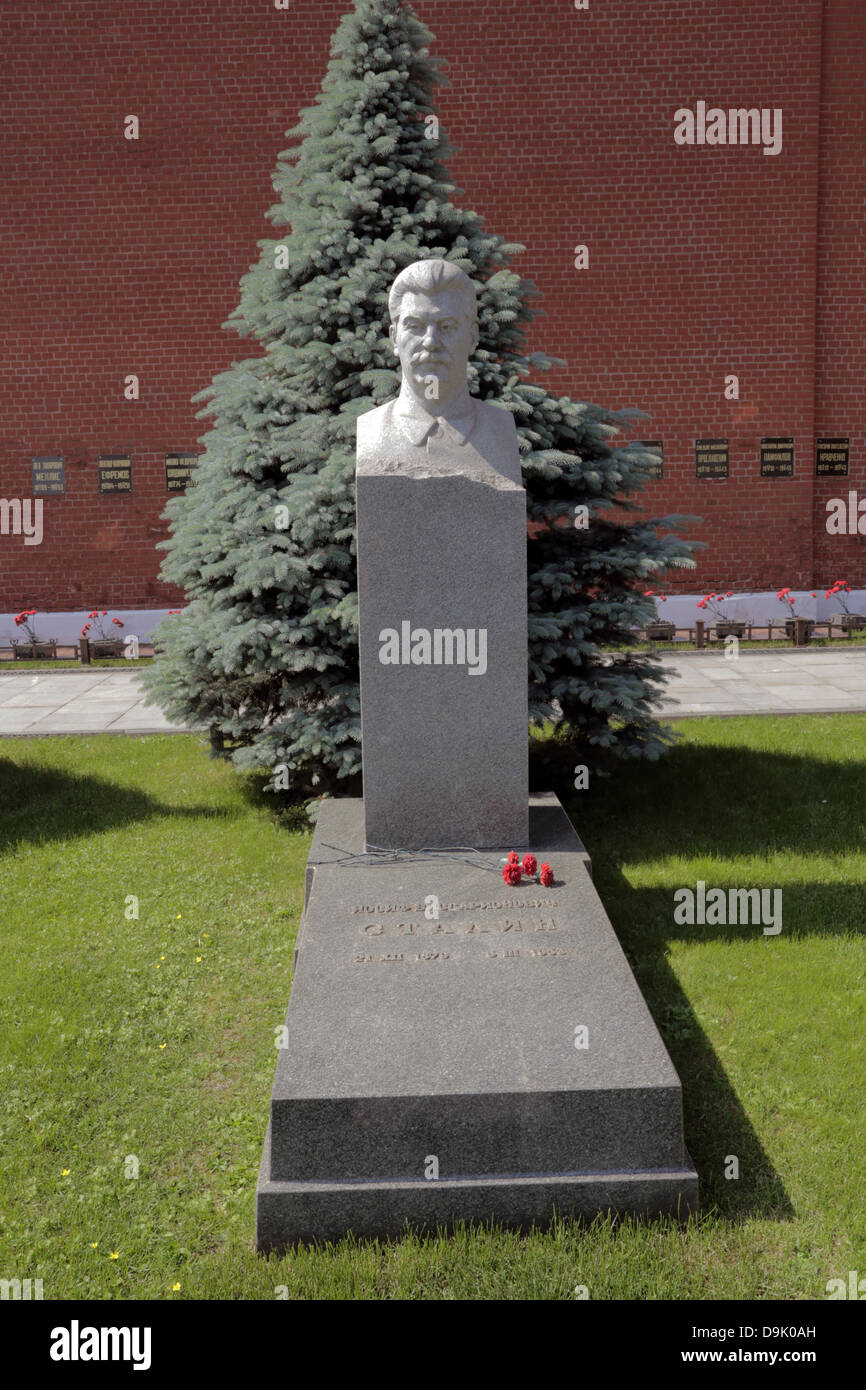 Russia, Stalin's tomb Stock Photo