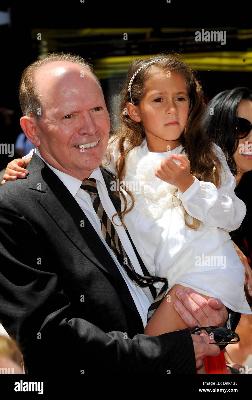 Los Angeles, CA., USA.  20th June, 2013. David Lopez, Emme Maribel at the induction ceremony for Star on the Hollywood Walk of Fame for Jennifer Lopez, Hollywood Boulevard, Los Angeles, CA June 20, 2013. Credit: Elizabeth Goodenough/Everett Collection/Alamy Live News Stock Photo