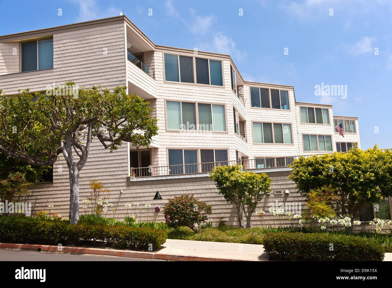 Condominiums living in Point Loma San Diego california Stock Photo Alamy