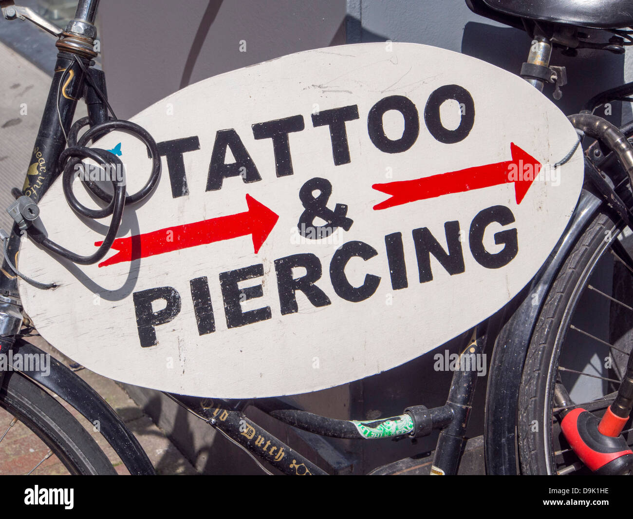 A tattoo shop in Amsterdam, Netherlands Stock Photo Alamy